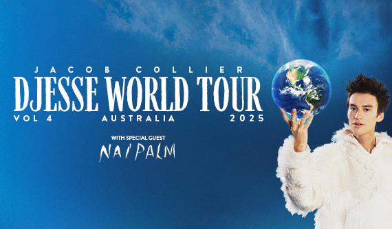Jacob Collier is coming to ICC Sydney Theatre on 11 December 2025.