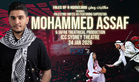 Mohamed Assaf & Jafra Theatrical Production is coming to ICC Sydney Theatre on 24 January.
