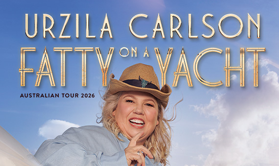 Urzila Carlson is coming to ICC Sydney Theatre on Saturday 29 August 2026.